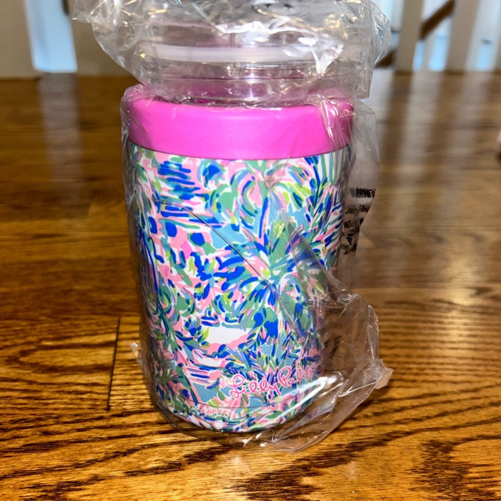 Lilly Pulitzer insulated can tumbler